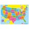 Ashley Productions Smart Poly™ U.S. Basic Map Learning Mats, 10ct.
